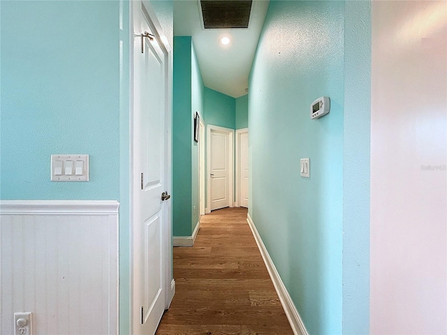 13653 Heritage Way, Sarasota, FL 34240 - hall featuring hardwood / wood-style floors