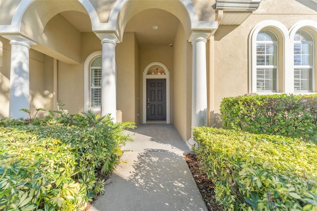 view of property entrance