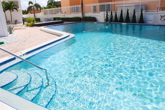 view of swimming pool