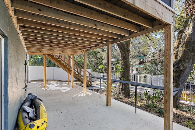 view of patio