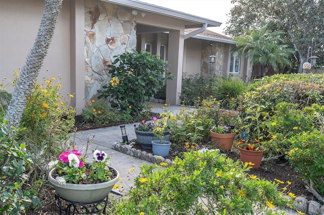 exterior space featuring a patio area