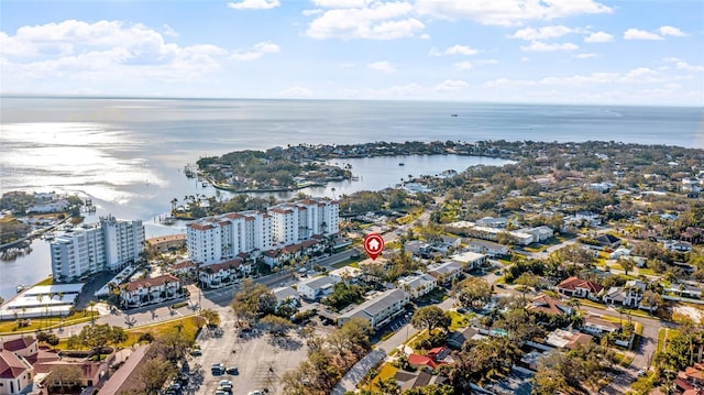 1330 Snell Isle Blvd NE Unit 4, Saint Petersburg, FL 33704 - aerial view featuring a water view