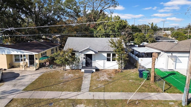 view of bungalow-style house