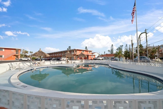 view of swimming pool