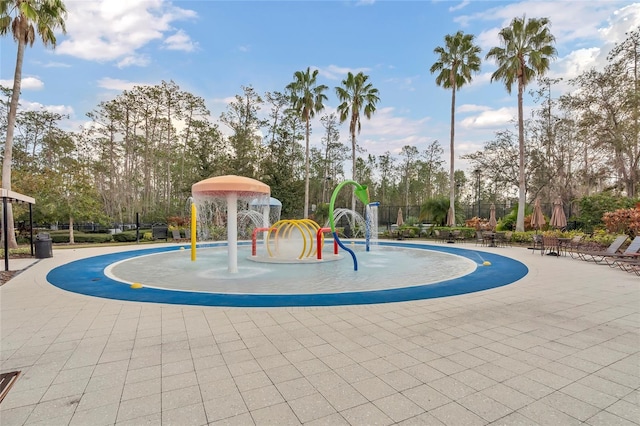 view of jungle gym