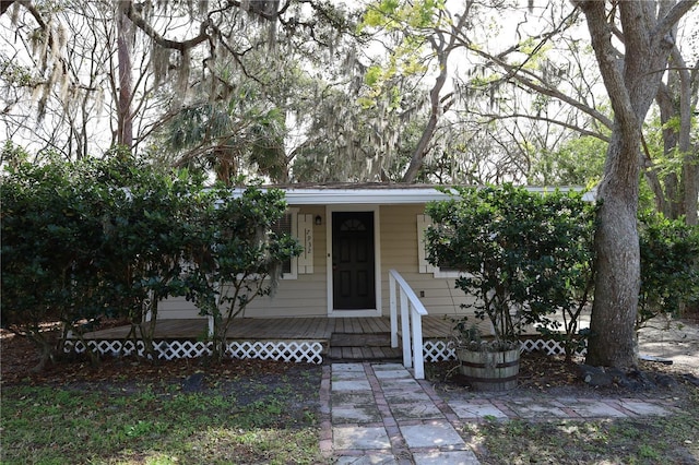 view of front of house