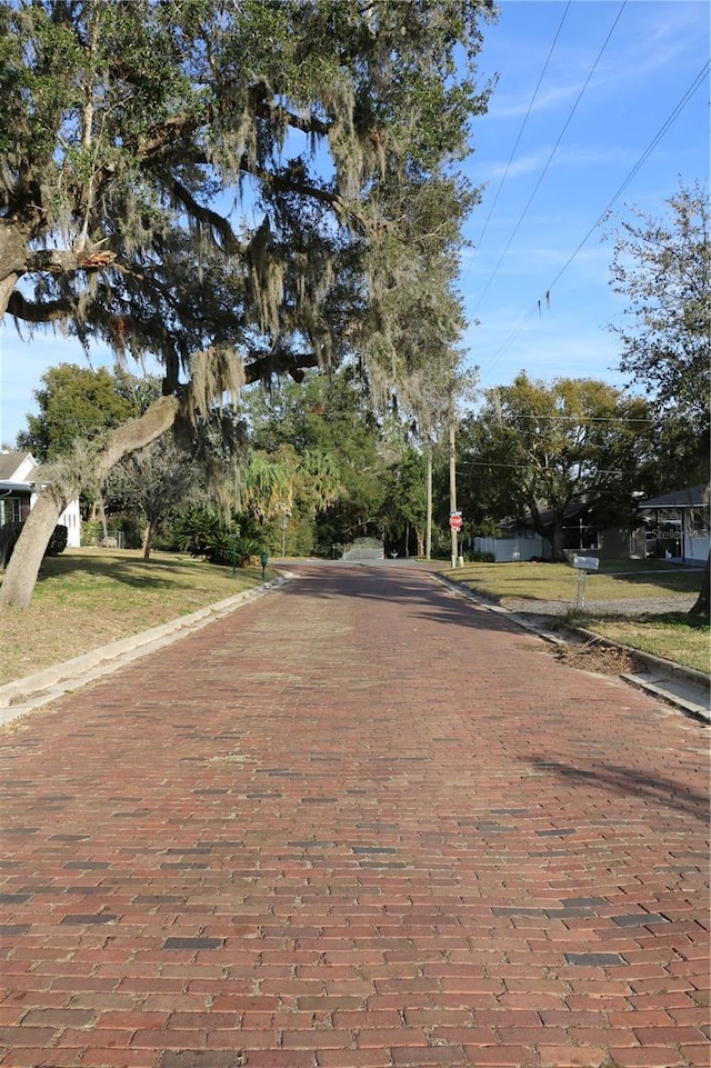 view of road