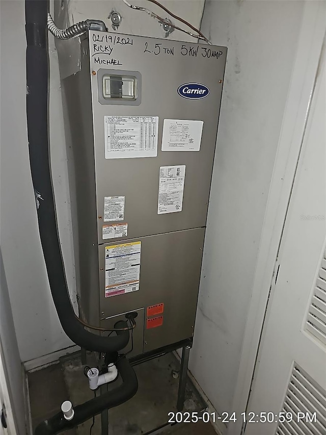 utilities with heating unit