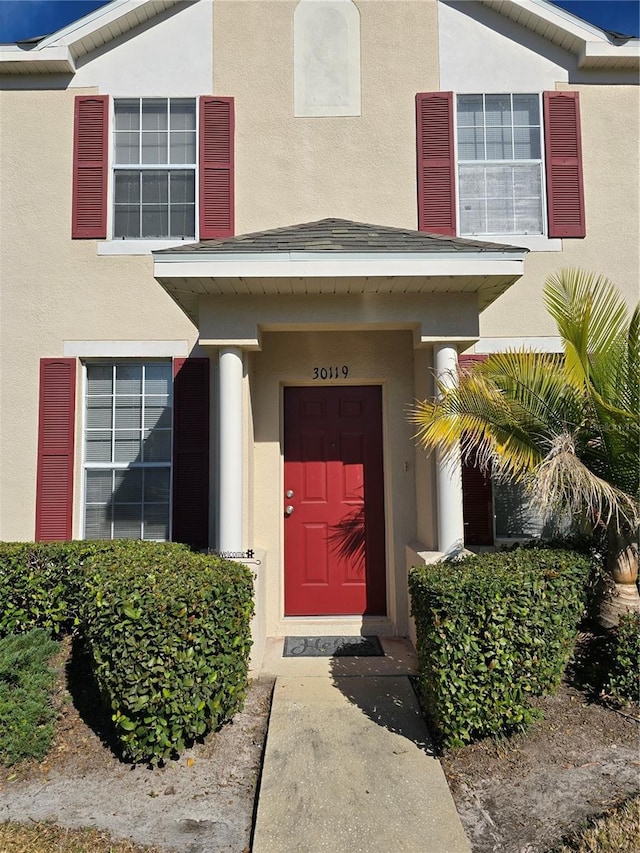 view of property entrance