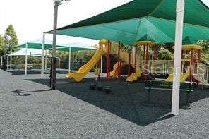 view of jungle gym