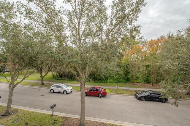 view of vehicle parking