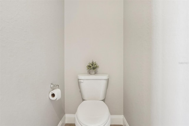 bathroom with toilet