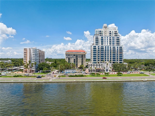 property view of water