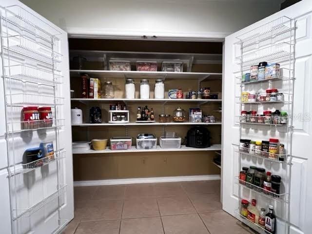 view of pantry