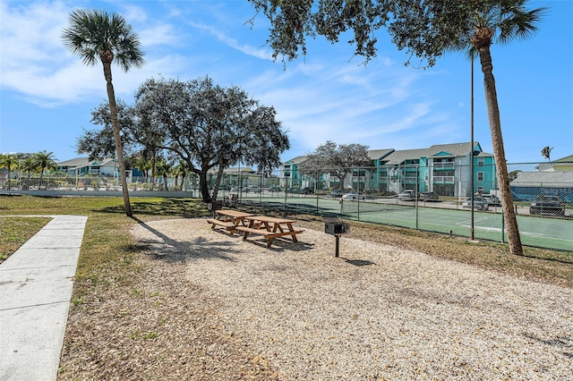 455 Alt 19 S Unit 268, Palm Harbor, FL 34683 - view of community featuring a tennis court