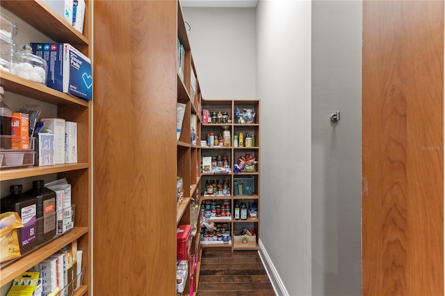 view of pantry