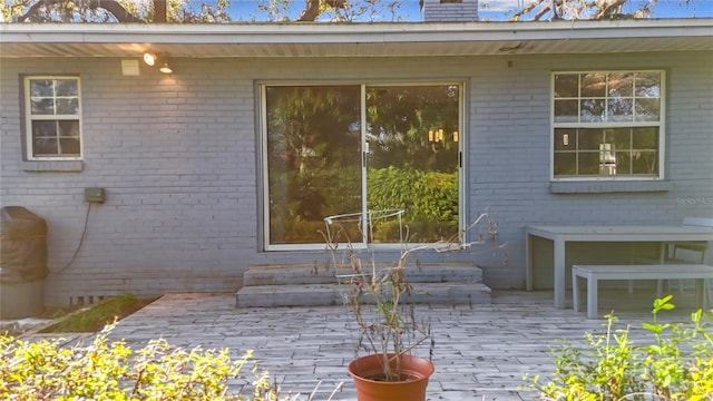 exterior space featuring a patio