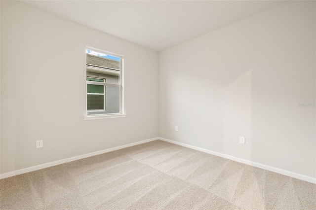 empty room with carpet floors