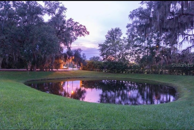 view of water feature