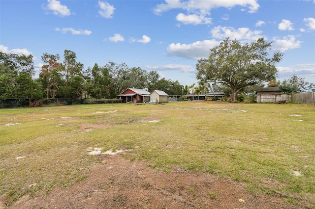 view of yard