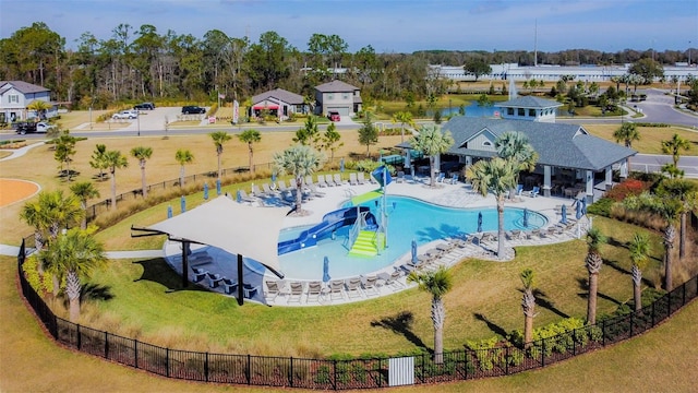 6684 Devlin Ln, Wesley Chapel, FL 33545 - drone / aerial view