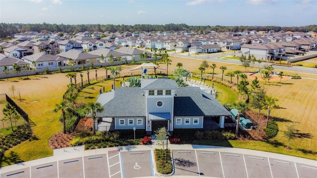 6684 Devlin Ln, Wesley Chapel, FL 33545 - birds eye view of property with a residential view