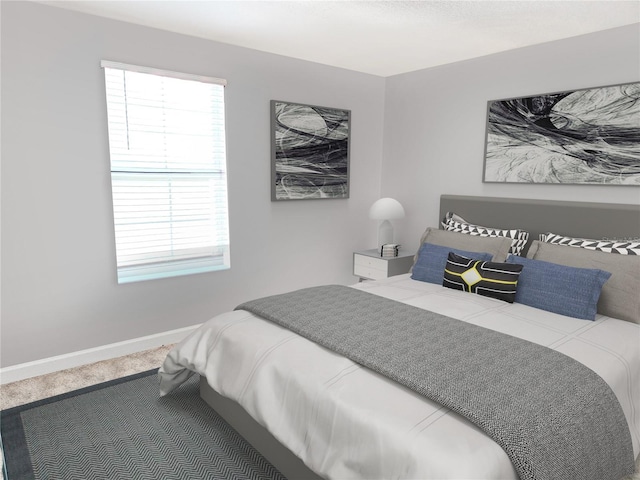 bedroom featuring carpet floors