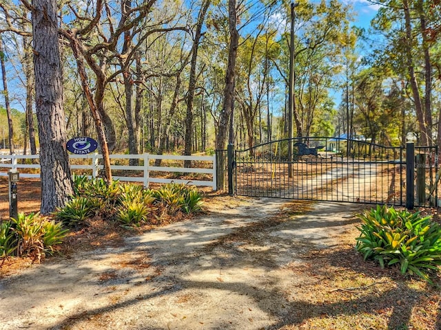 view of gate