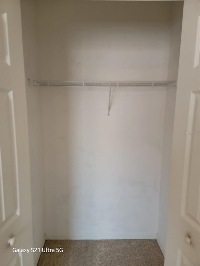 view of closet