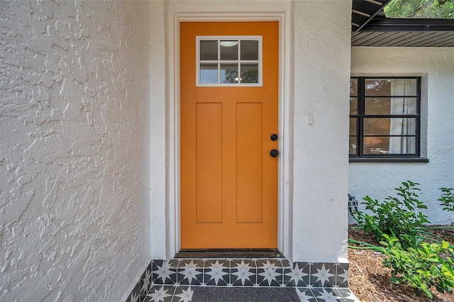 view of property entrance