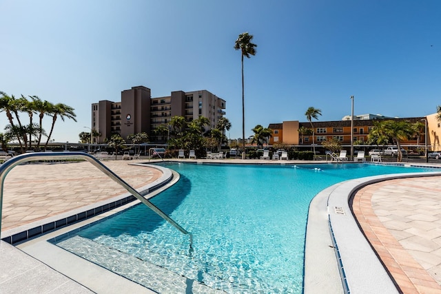 view of pool