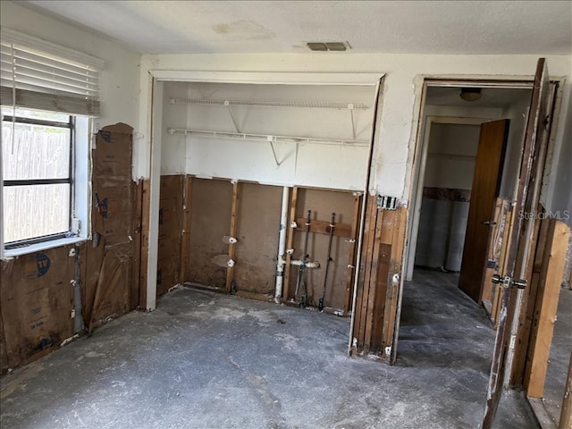 interior space with visible vents