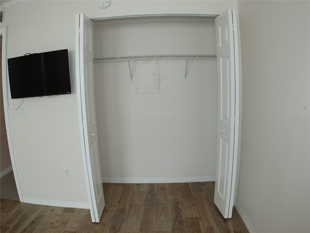 view of closet