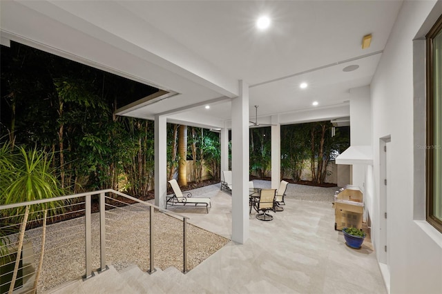 view of patio / terrace with outdoor dining area