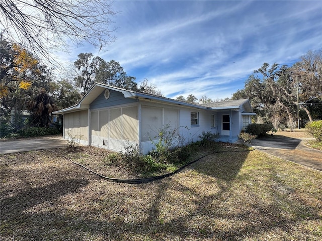 view of property exterior