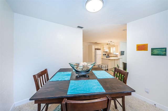 view of dining room