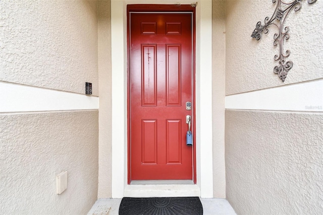 view of property entrance