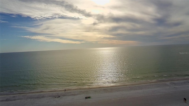 water view with a beach view