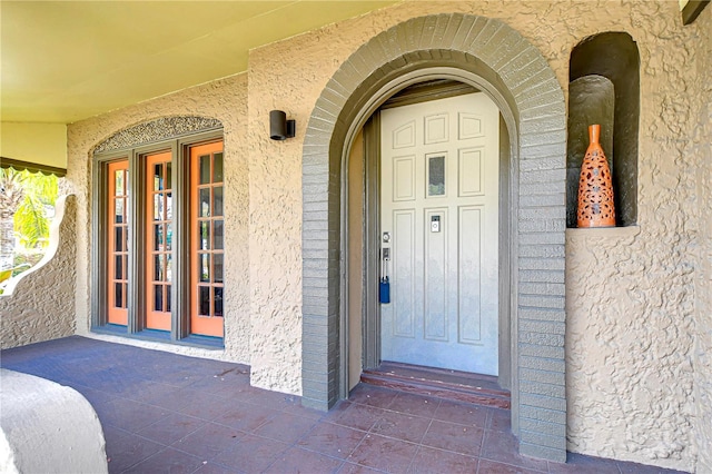 view of property entrance