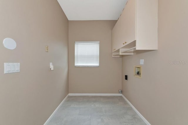 laundry area with washer hookup