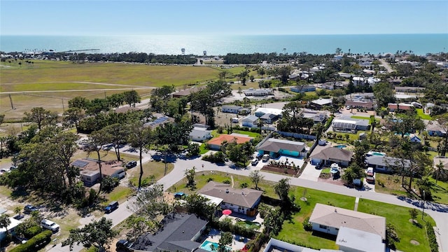 1309 Nokomis Ave S, Venice, FL 34285 - aerial view of residential area with a nearby body of water