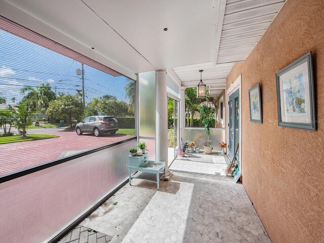 1818 Dolphin Blvd S, Saint Petersburg, FL 33707 - view of unfurnished sunroom
