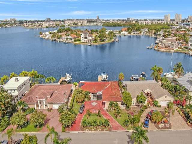 1818 Dolphin Blvd S, Saint Petersburg, FL 33707 - aerial view featuring a water view