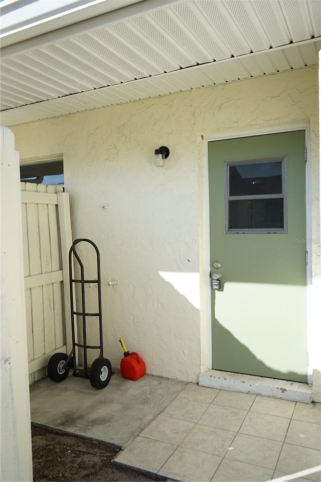 view of entrance to property