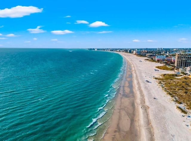 water view with a beach view