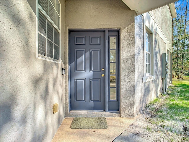 view of property entrance