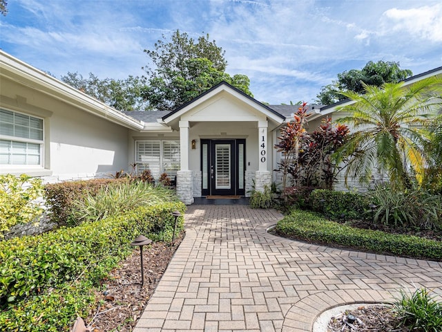 view of property entrance