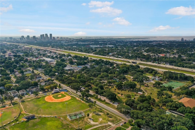 aerial view