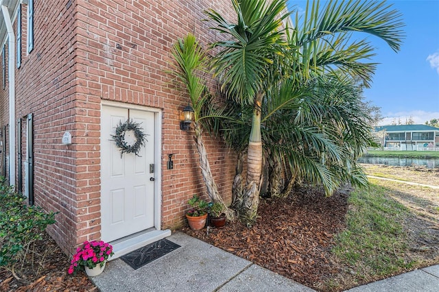 view of property entrance