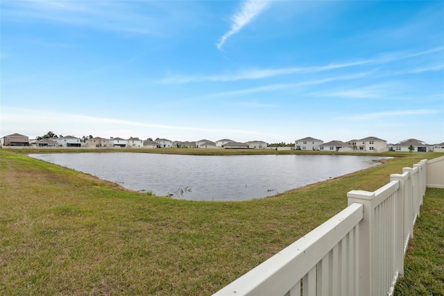 property view of water